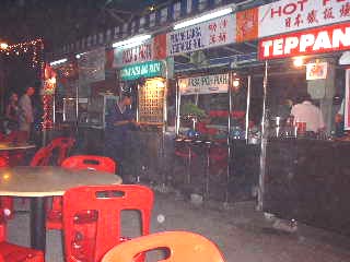 屋台がいっぱい